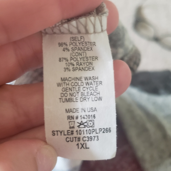 NWOT again xl snake print color block  sequin elbow patch sweater - Picture 6 of 8